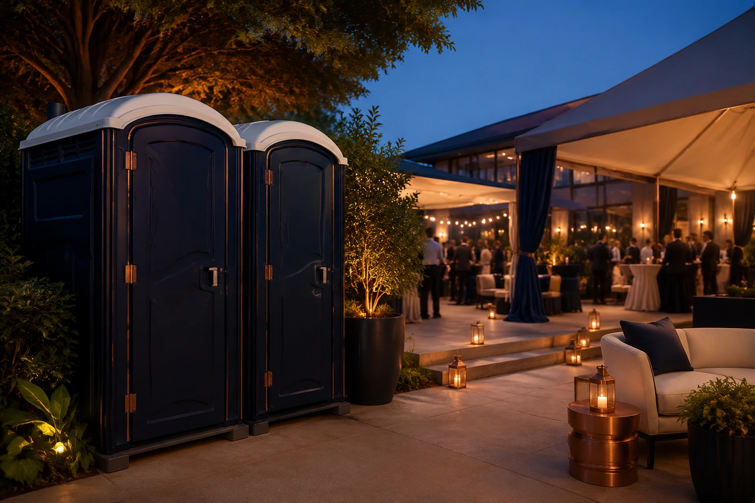 Portable restroom rental planning for St Joseph, IL