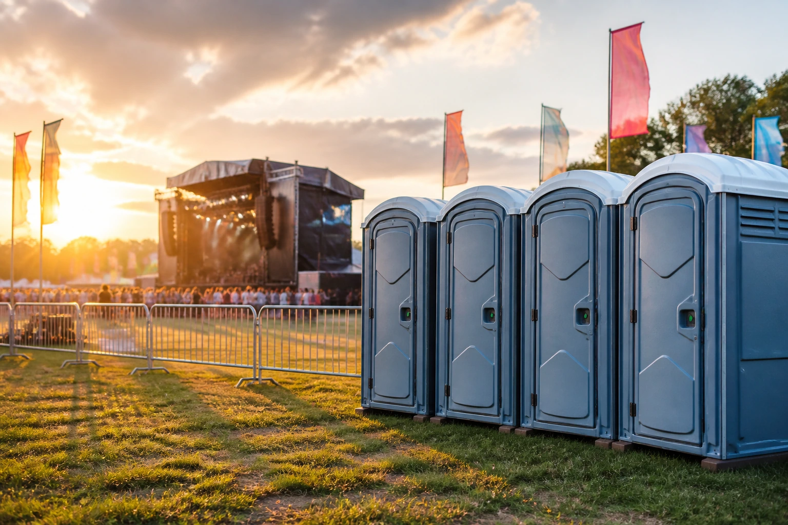 Portable restroom rental planning for Mahomet, IL