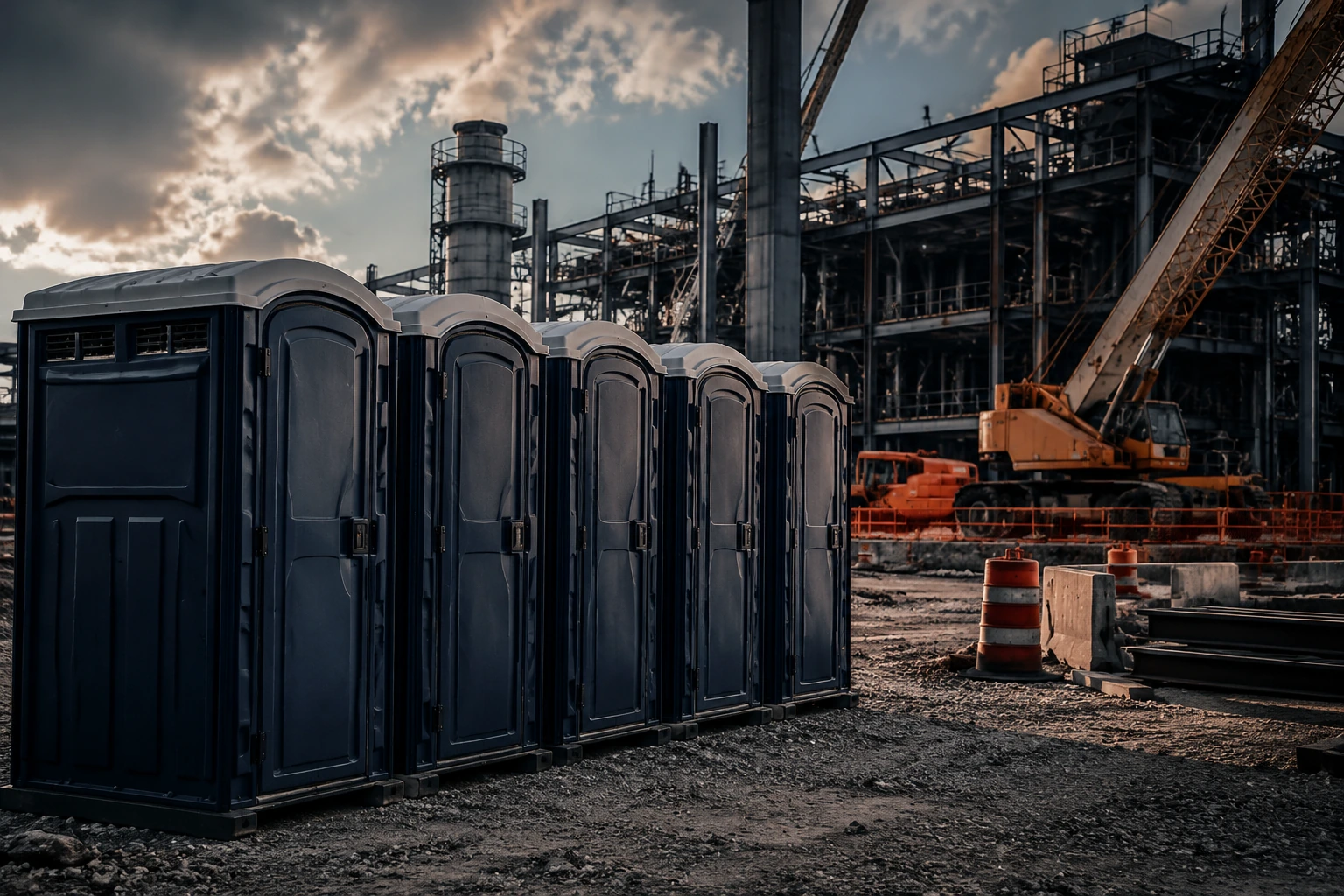 Portable restroom rental planning for Rantoul, IL