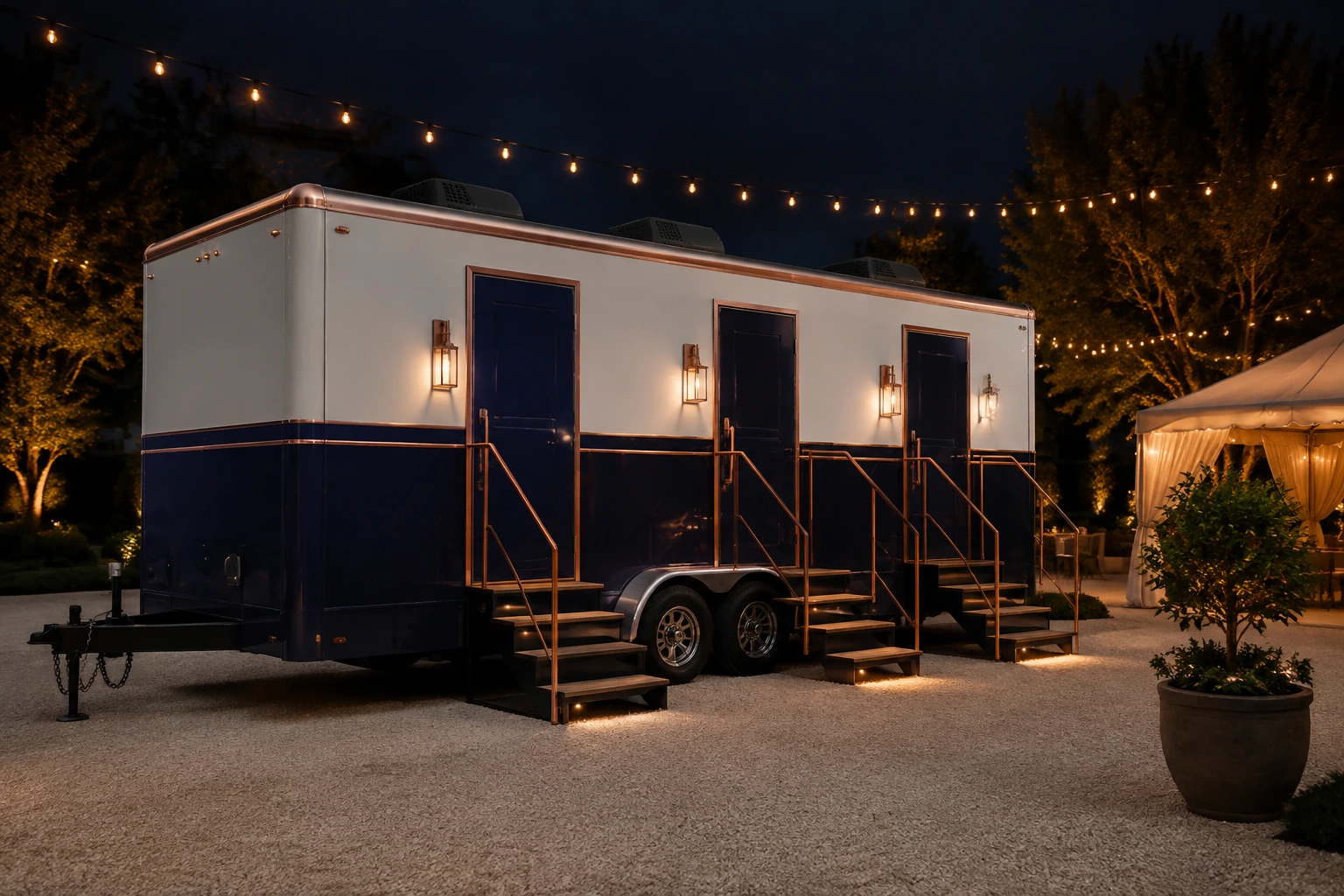 Portable restroom rental planning for Fisher, IL
